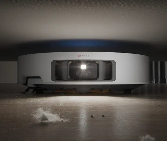 VersaLift-navigatie maakt nauwkeurige reiniging in lage ruimtes mogelijk