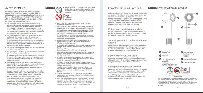 Avertissements et consignes de sécurité