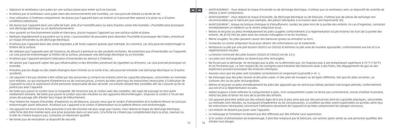 Avertissements et consignes de sécurité