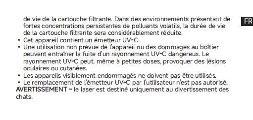 Avertissements et consignes de sécurité
