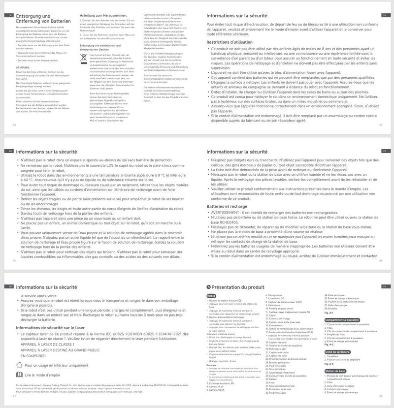 Avertissements et consignes de sécurité