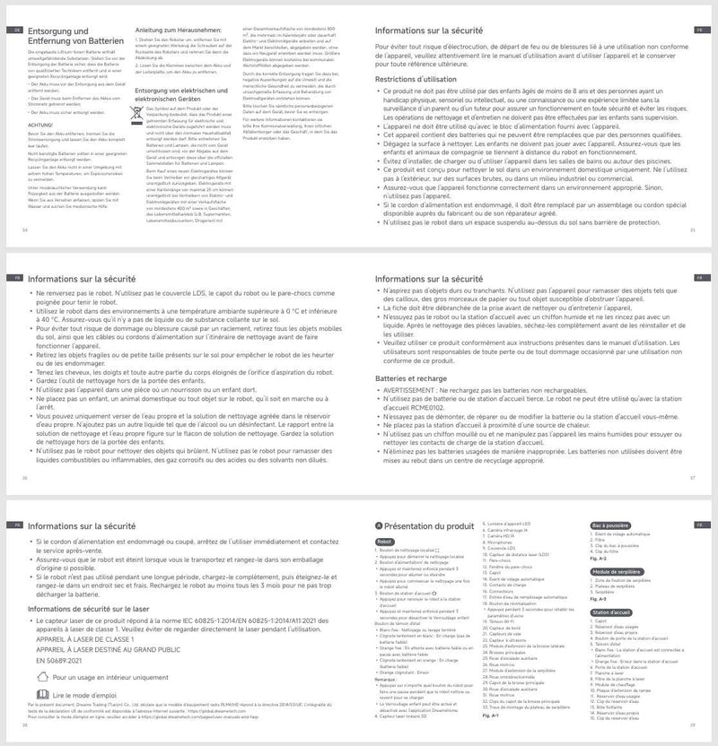Avertissements et consignes de sécurité