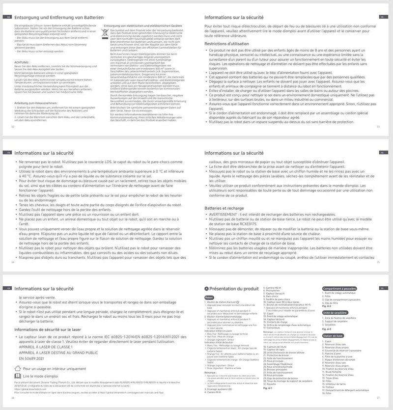 Avertissements et consignes de sécurité