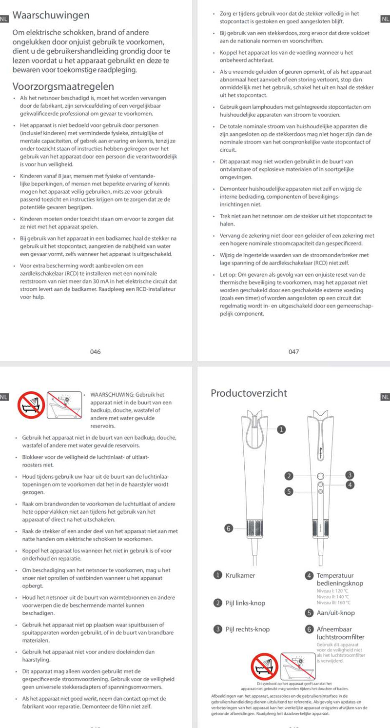 Waarschuwingen en veiligheidsinformatie