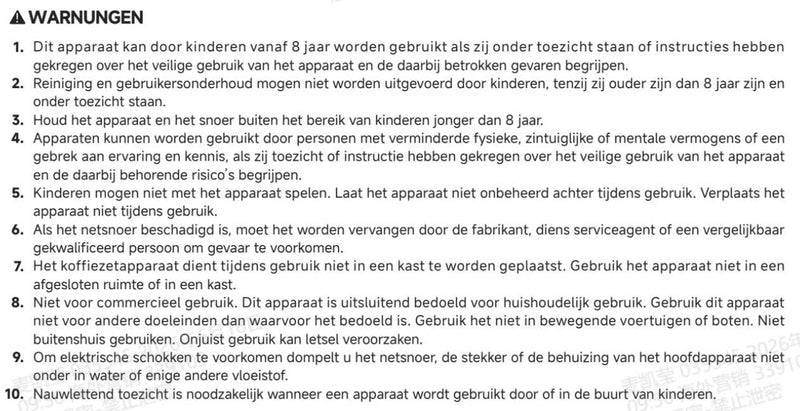 Waarschuwingen en veiligheidsinformatie
