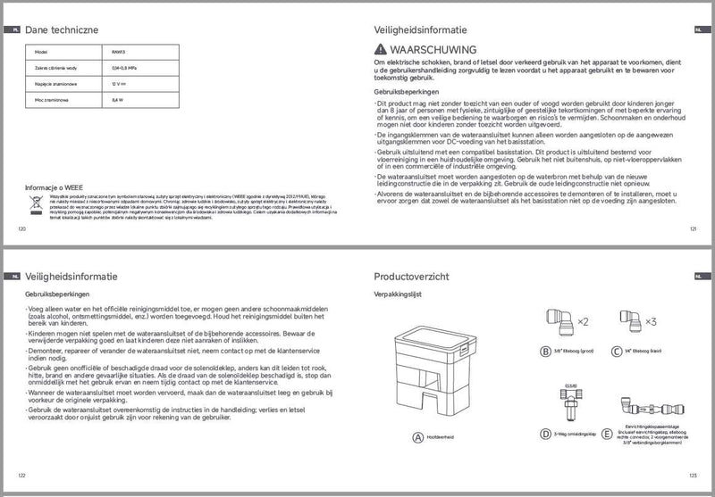 Waarschuwingen en veiligheidsinformatie