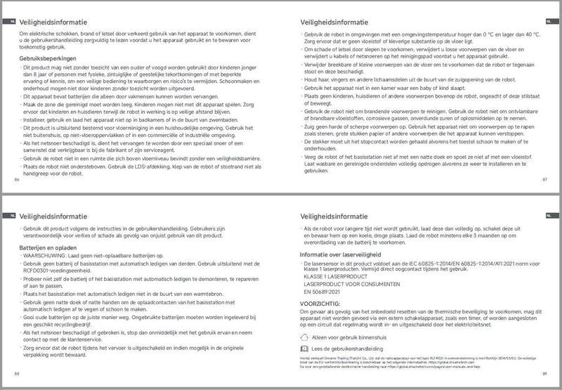 Waarschuwingen en veiligheidsinformatie