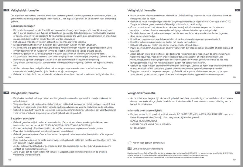 Waarschuwingen en veiligheidsinformatie