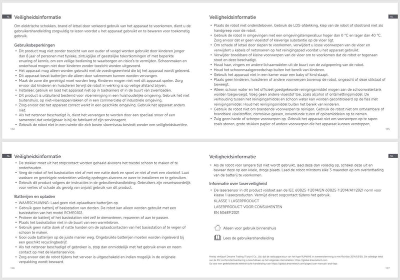 Waarschuwingen en veiligheidsinformatie