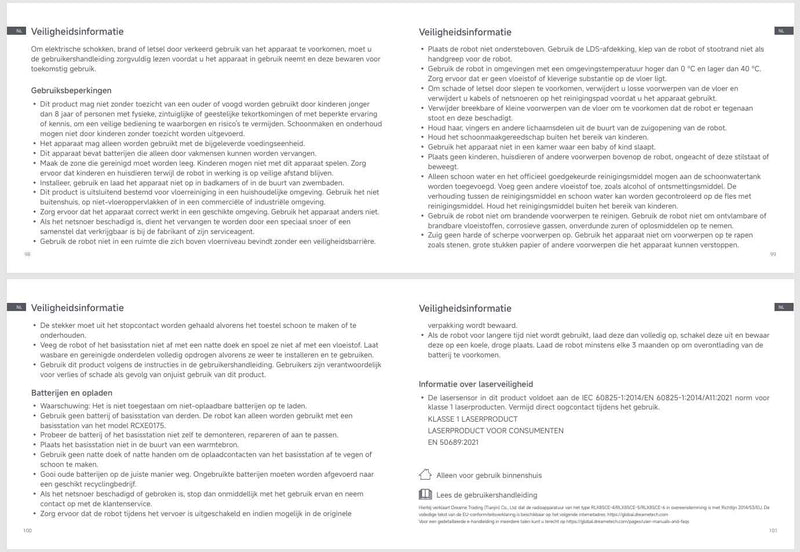 Waarschuwingen en veiligheidsinformatie