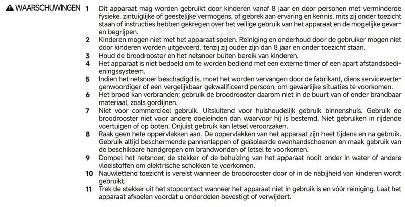 Waarschuwingen en veiligheidsinformatie