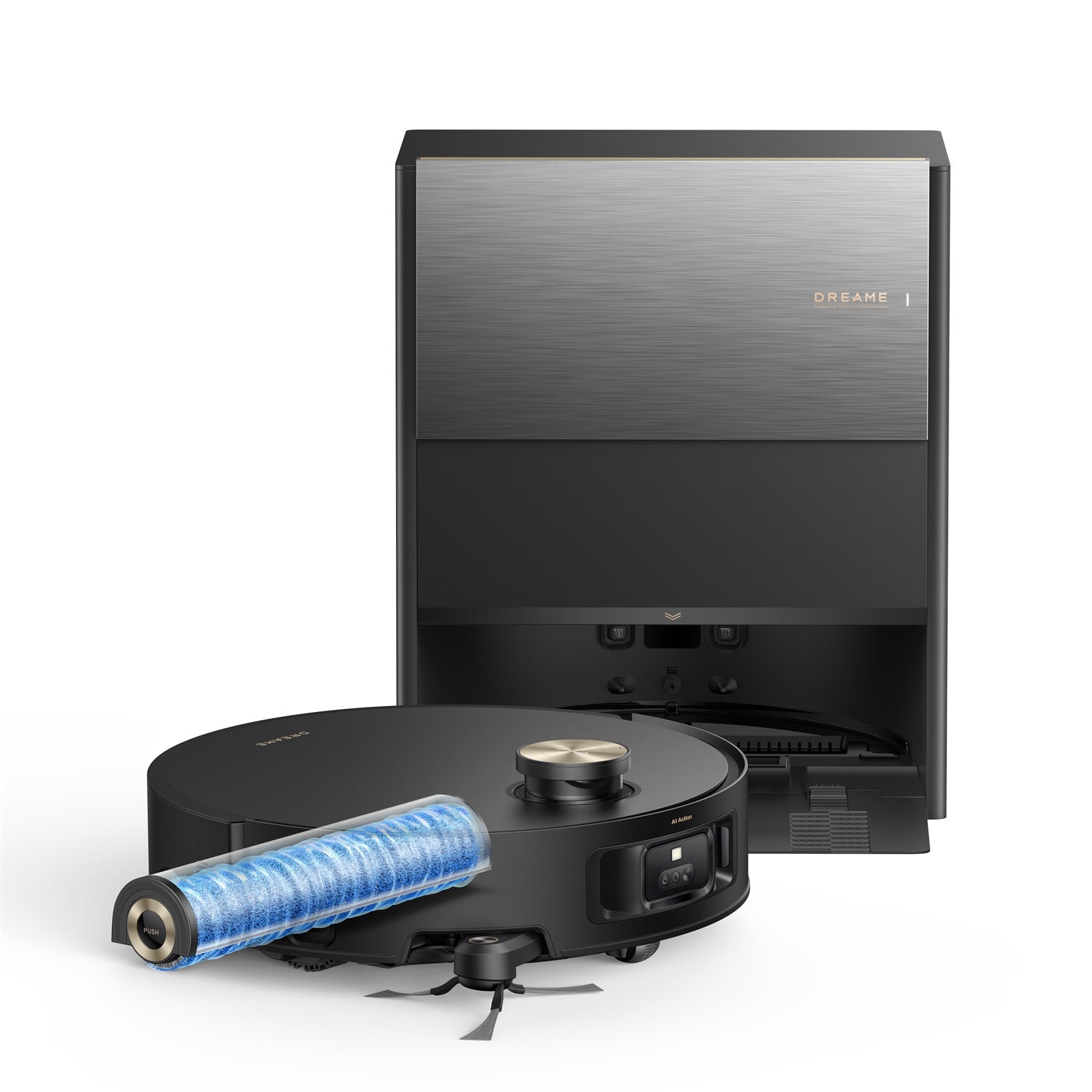 Dreame Aqua10 Roller Zwart Robotstofzuiger