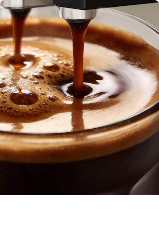 Extraction de café <br class="coffeemas_c-pc-hide">doré et velouté