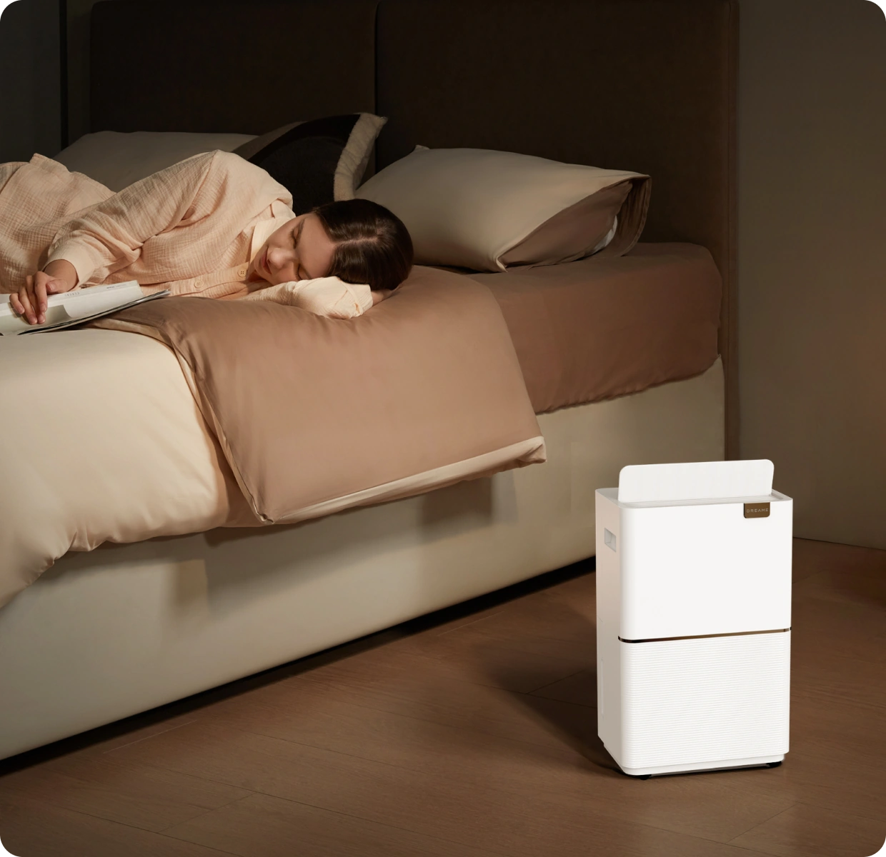 Une déshumidification discrète pour une <br class="dd20c-small-hide">nuit paisible