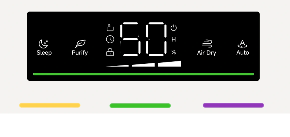 Slim full‑screen HD‑display
