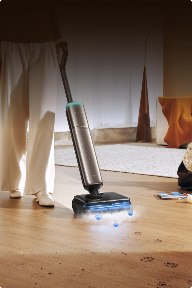 Houdt vloeren en de borstel hygiënisch schoon